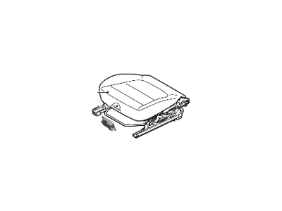 Hyundai 88200-J9580-SNJ Cushion Assembly-FR Seat,RH