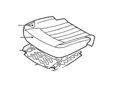 Hyundai Seat Cover - 88160-3M111-RHX