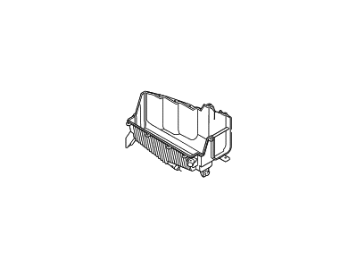 Hyundai 97136-C1000 Case-Heater & Evaporator,Lower