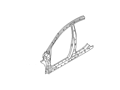 Hyundai 71140-4R000 Reinforcement Assembly-Side Outer RH