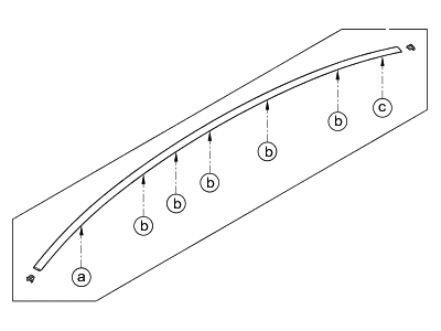 Hyundai 87210-C1000 Moulding Assembly-Roof,LH