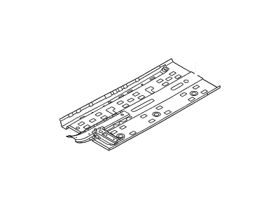 Hyundai 65110-F2000 Panel Assembly-Center Floor Side,L