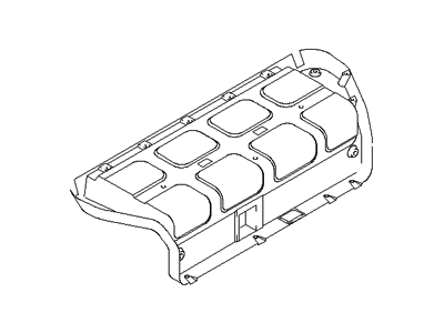 Hyundai 81750-39100 Trim Assembly-Trunk Lid