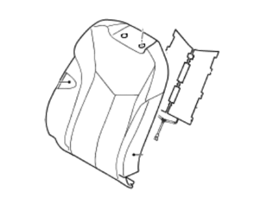 2011 Hyundai Veloster Seat Cover - 88360-2V620-TYR