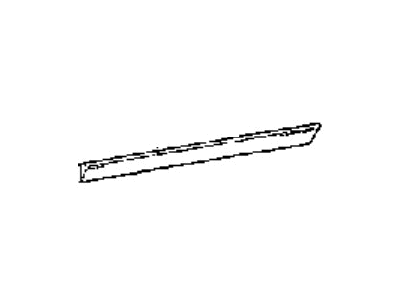 1991 Hyundai Elantra Door Moldings - 87734-28000