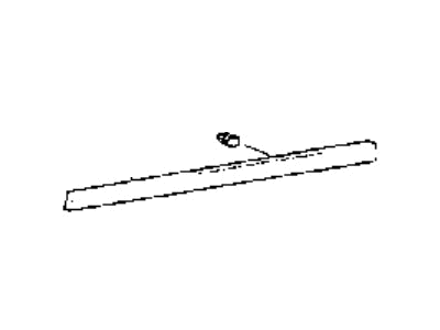 1991 Hyundai Elantra Door Moldings - 87772-28000