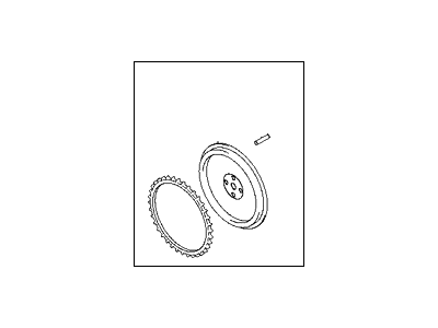 2003 Hyundai Accent Flywheel - 23200-26100