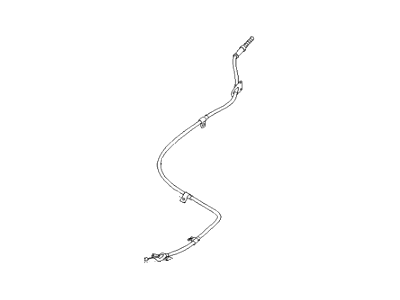 Hyundai Sonata Parking Brake Cable - 59770-3S300