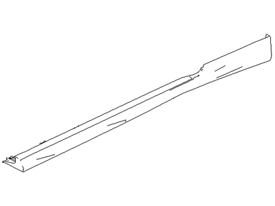 Hyundai 87754-2C000 Moulding-Side Sill,RH