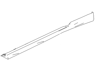 Hyundai 87753-2C000 Moulding-Side Sill,LH