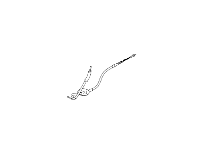 Hyundai 59750-4Z500 Cable Assembly-Parkng Brake