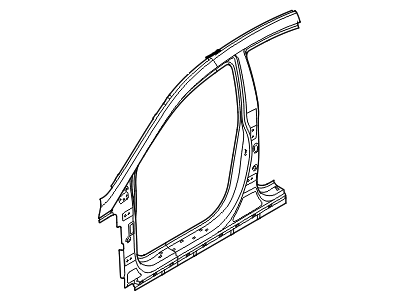 Hyundai 71120-E6A00 Panel Assembly-Pillar Outer,RH