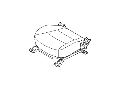 Hyundai 88104-4Z521-R6X CUSHION ASSY-FR SEAT,PASSENGER