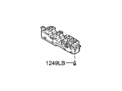 Hyundai 93570-B1062-4X Power Window Main Switch Assembly