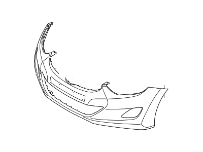 Hyundai 86511-3X020 Front Bumper Cover