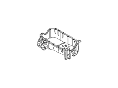 2005 Hyundai Santa Fe Oil Pan - 21521-37102