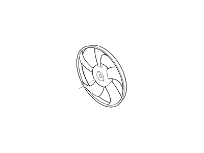 Hyundai Sonata Fan Blade - 25231-C2000