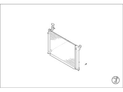 Hyundai 25310-C2000 Radiator Assembly