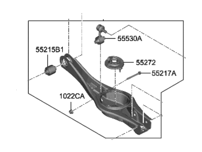 Hyundai Kona N Control Arm - 55220-I3000