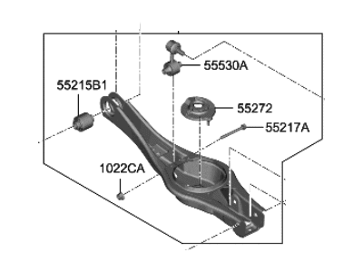 Hyundai Kona N Control Arm - 55210-I3000