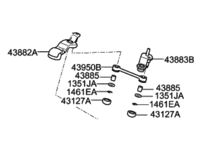 Hyundai 43900-24702 Link Assembly-Shift