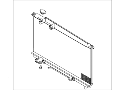 Hyundai 25310-38050 Radiator Assembly