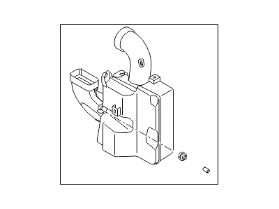 Hyundai 28190-1R000 Resonator Assembly