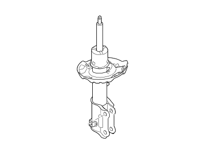 Hyundai 54651-F2CA0 Strut Assembly, Front, Left