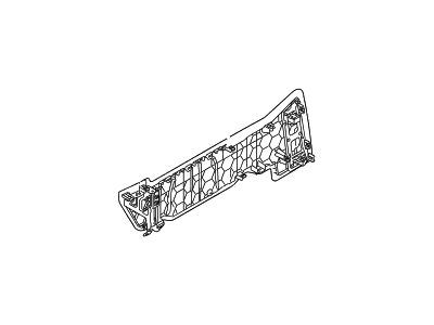 Hyundai 84610-3NAA0-TU Cover Assembly-Rear Floor CONSOL Sid