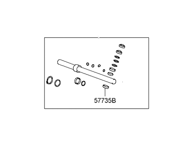 2002 Hyundai Sonata Power Steering Gear Seal - 57790-38A00