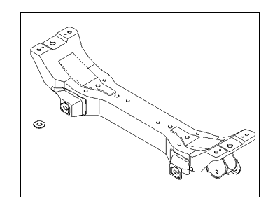 2003 Hyundai XG350 Rear Crossmember - 55405-39600