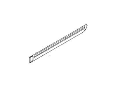 Hyundai 87723-2D510 Moulding-Rear Door Waist Line,LH