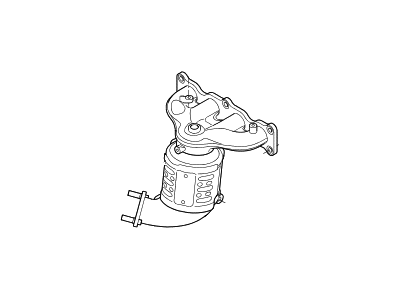 Hyundai 28510-2GAV0 Exhaust Manifold Catalytic Assembly