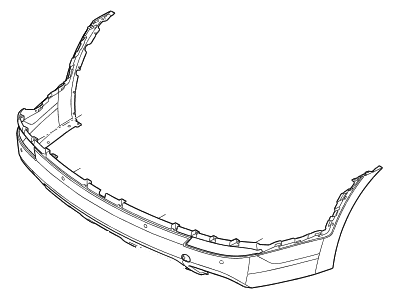 Hyundai Santa Fe Bumper - 86650-B8000