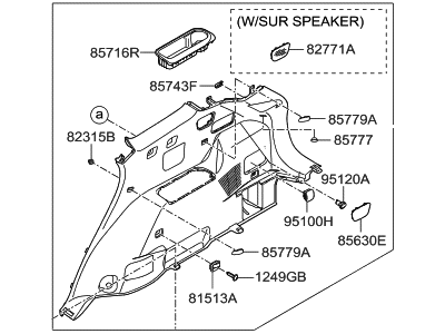 Hyundai 85740-B8060-RYN