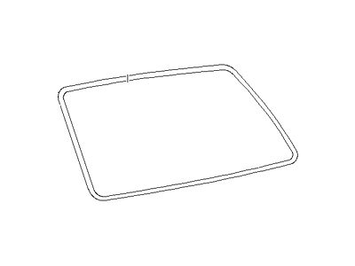 Hyundai 87130-25000 Moulding-Rear Window Glass