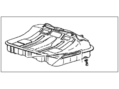 1989 Hyundai Sonata Fuel Tank - 31150-33400