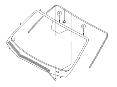 Hyundai Veracruz Windshield - 86110-3J310