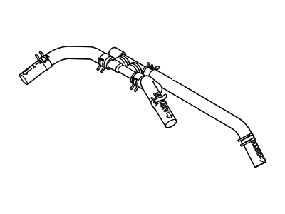 2010 Hyundai Santa Fe Brake Booster Vacuum Hose - 59120-2P240