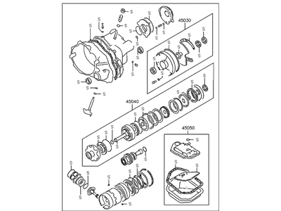 Hyundai Sonata Automatic Transmission Overhaul Kit - 45010-33B00