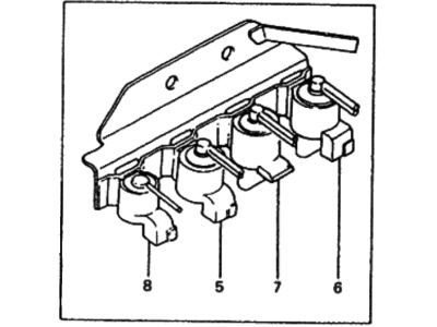 1986 Hyundai Excel Canister Purge Valve - 39401-21300