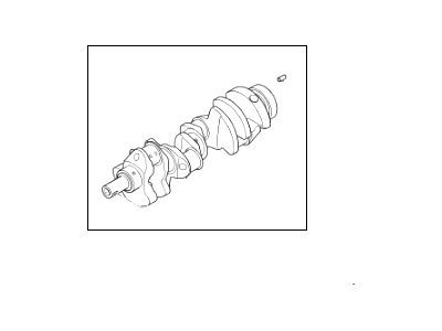 Hyundai Genesis G80 Crankshaft - 6K016-3FU00