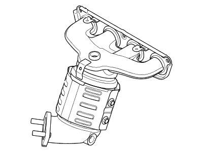 Hyundai 28510-2E390 Exhaust Manifold Catalytic Assembly