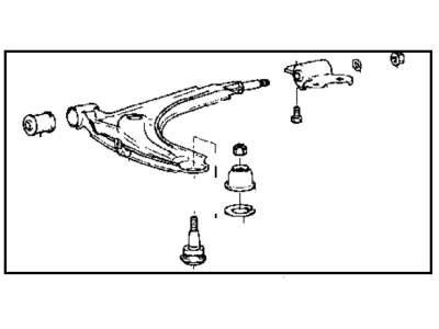 1995 Hyundai Elantra Control Arm - 54501-29500