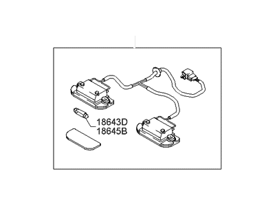 Hyundai 92501-2C000 Lamp Assembly-License Plate