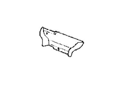 1998 Hyundai Tiburon Exhaust Heat Shield - 28526-23051