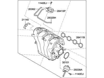 Hyundai 28310-2B600