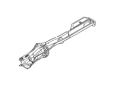 Hyundai 65720-F2460 Member Assembly-Rear Floor Side,RH