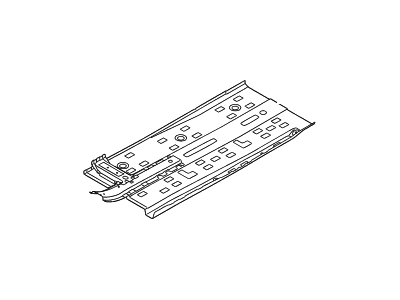 Hyundai 65120-F2000 Panel Assembly-Center Floor Side,R