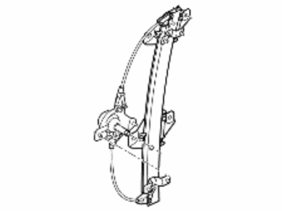 2017 Hyundai Accent Window Regulator - 83402-1R110